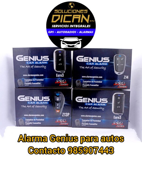 Alarma Genius para autos