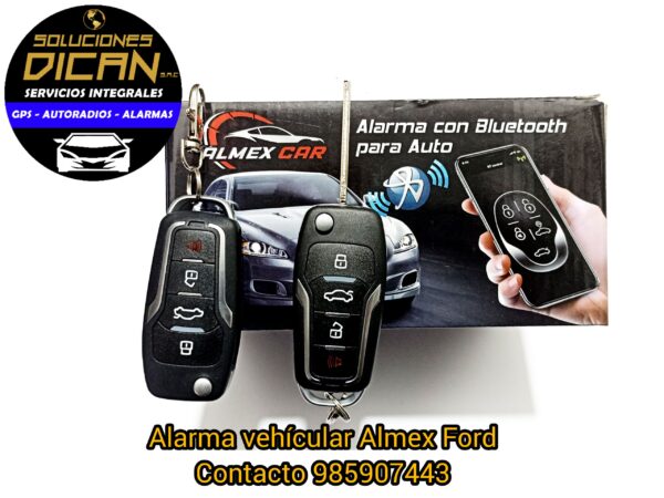 Alarma Vehícular Almex Ford