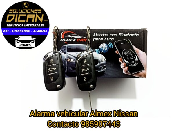 Alarma Vehícular Almex Nissan