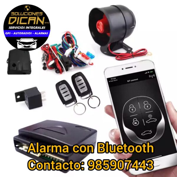 Alarma con Bluetooth