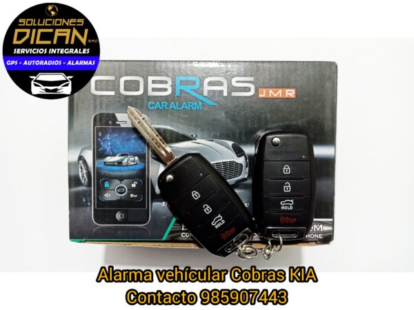 Alarma vehícular Cobras Kia