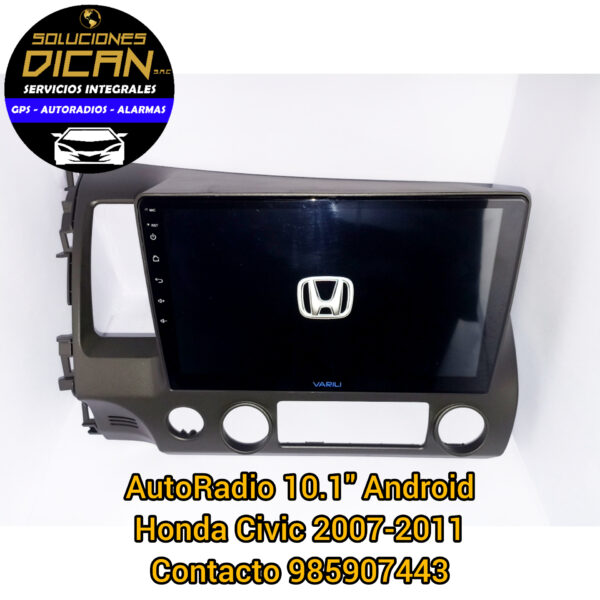 AutoRadio 10.1" Android Honda Civic 2007-2011