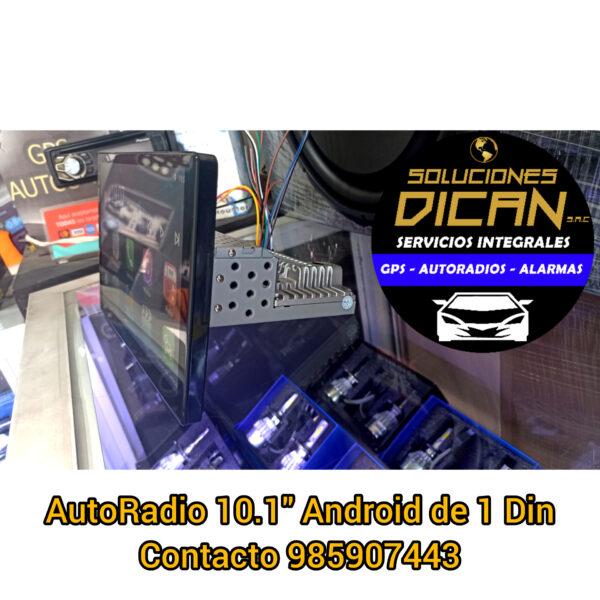 AutoRadio 10.1" Android de 1 Din