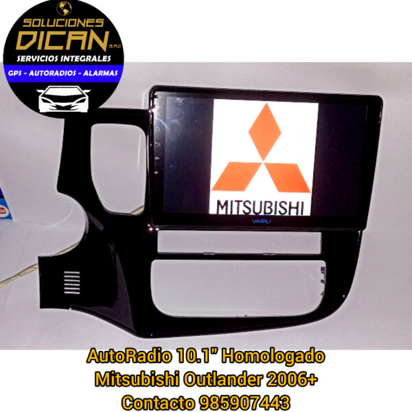 AutoRadio 10.1" Homologado Mitsubishi Outlander 2006+