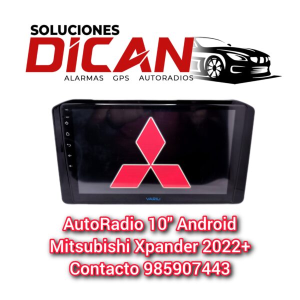 AutoRadio 10" Android Mitsubishi Xpander 2022+