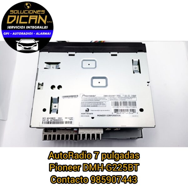 AutoRadio 7" Pulgadas Pioneer DMH-G225BT