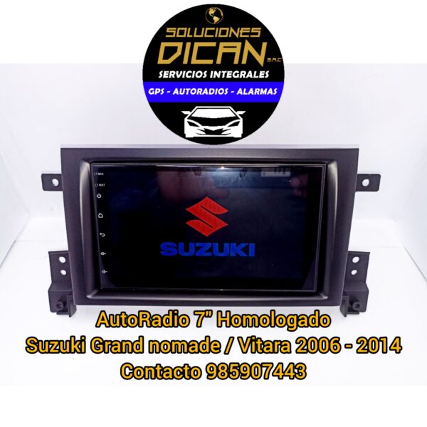 AutoRadio 7" homolgado Suzuki Grand nomade / Vitara 2006-2014