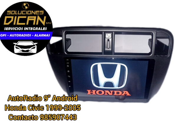 AutoRadio 9" Android Honda Civic 1999-2005