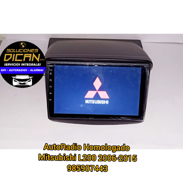 AutoRadio Homologado Mitsubishi L200 2006-2015