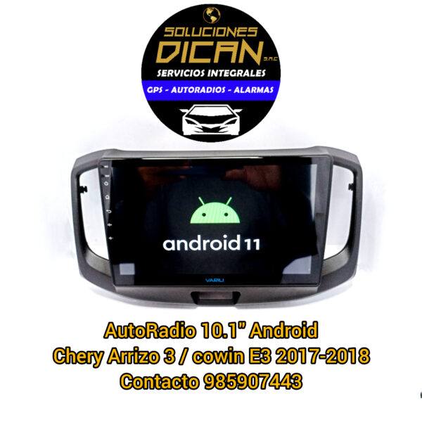 Autoradio 10.1 android chery arrizo 3 / cowin e3 2017-2018