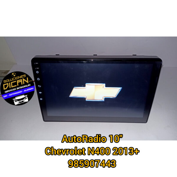 Autoradio 10" chevrolet n400 2013+