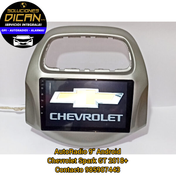 Autoradio 9" Android Chevrolet Spark GT 2018+