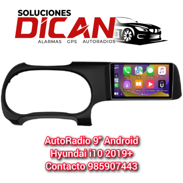 Autoradio 9" Android Hyundai i10 2019+