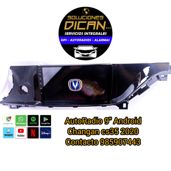 Autoradio 9" Android changan cs35 2020