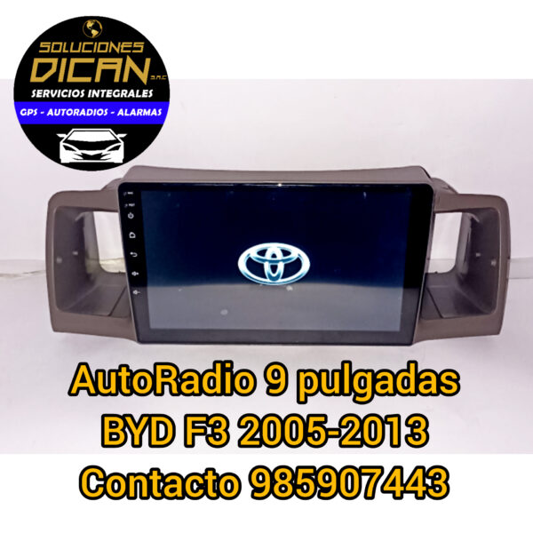 Autoradio 9" BYD f3 2005-2013