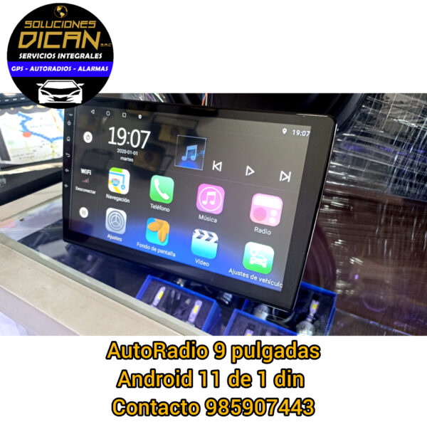 Autoradio 9" android 11 de 1din