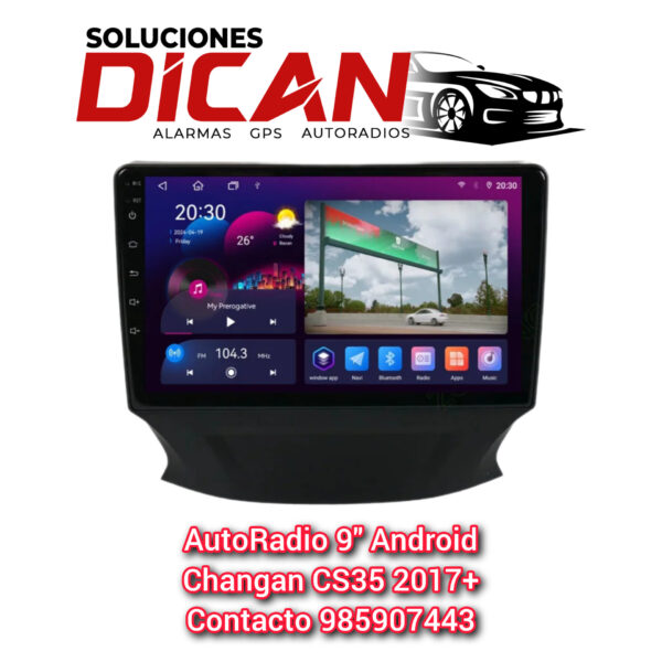 Autoradio 9" android changan CS35 2017+