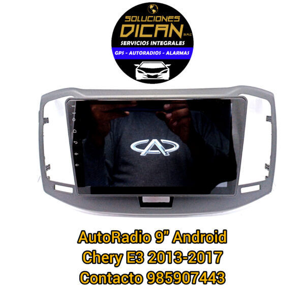 Autoradio 9" android chery E3 2013-2017