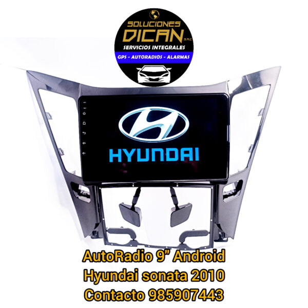 Autoradio 9" android hyundai sonata 2010