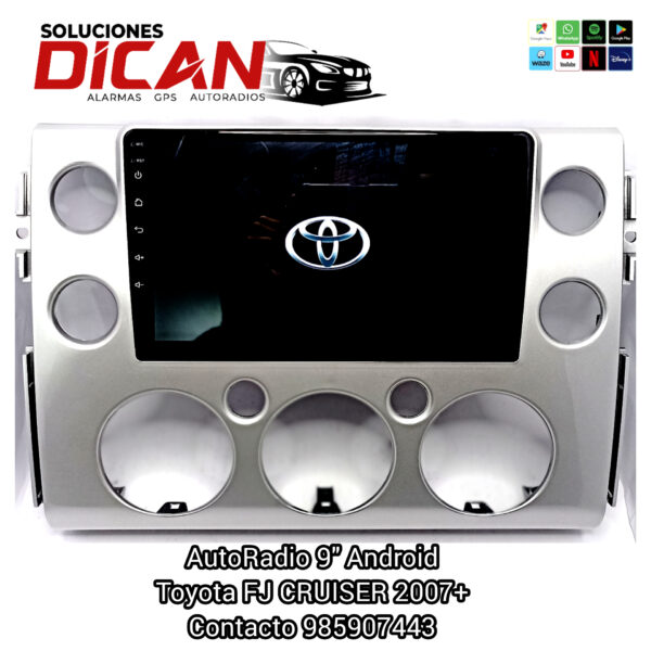 Autoradio 9" autoradio toyota FJ cruiser 2007+