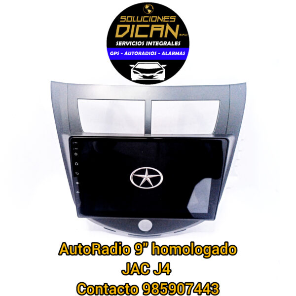 Autoradio 9" homologado jac j4