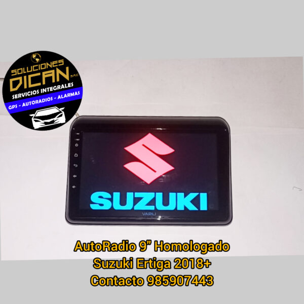 Autoradio 9" homologado suzuki ertiga 2018+