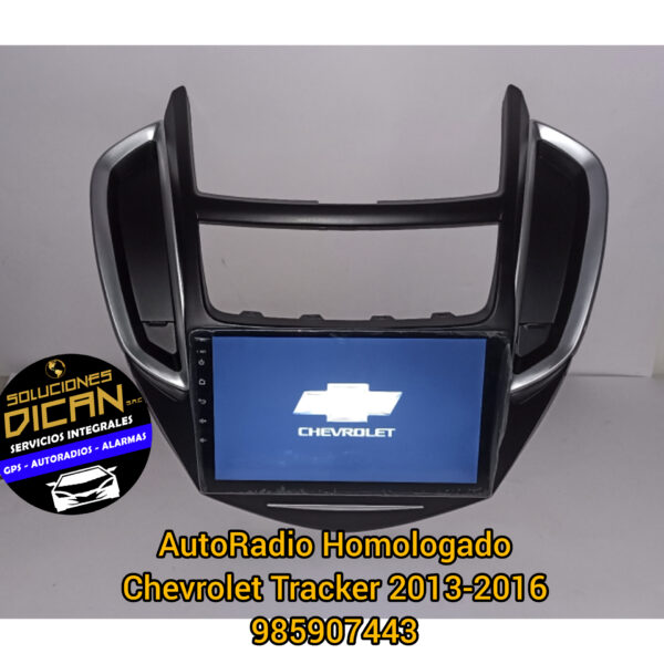 Autoradio Homologado Chevrolet Tracker 2013-2016