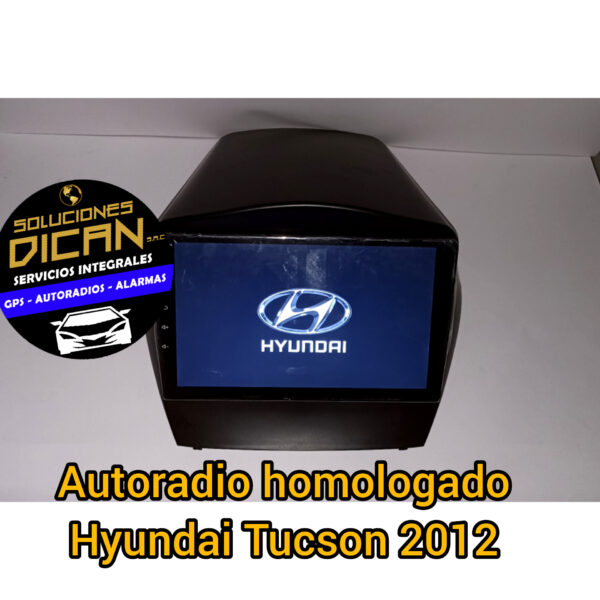 Autoradio homologado hyundai tucson 2012