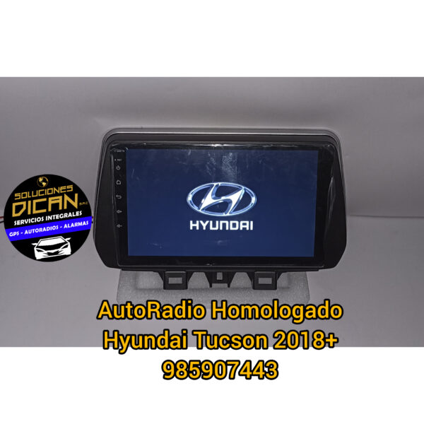 Autoradio homologado hyundai tucson 2018+