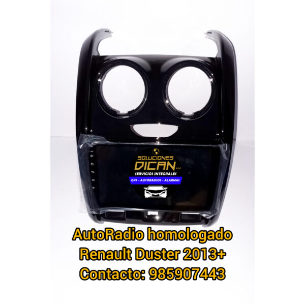 Autoradio homologado renault duster 2013+