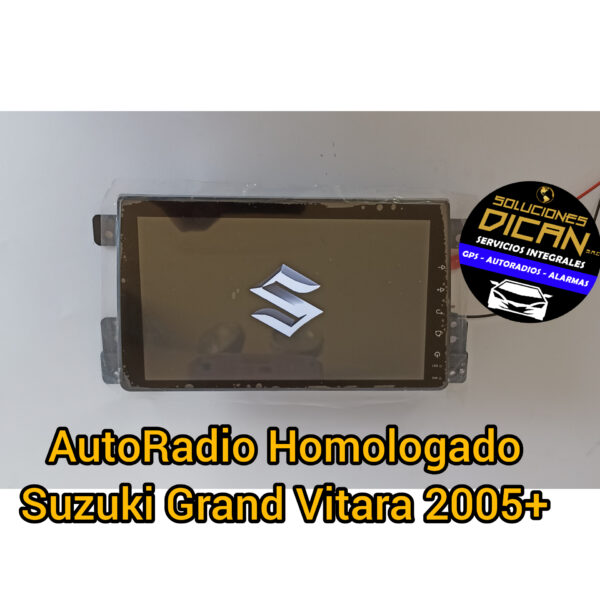 Autoradio homologado suzuki grand vitara 2005+