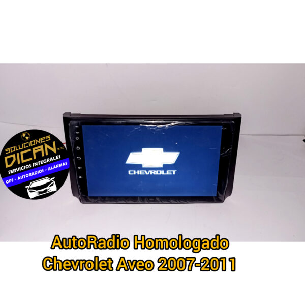 Autoradio honologado chevrolet Aveo 2007-2011