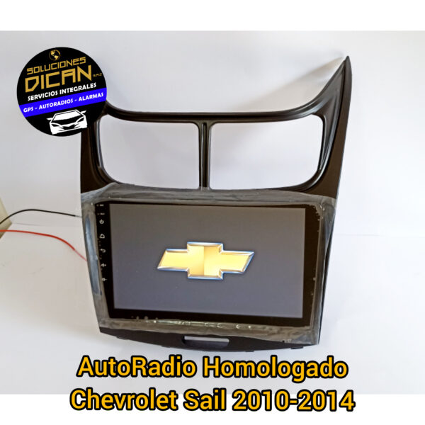 Autoradio honologado chevrolet Sail 2010-2014