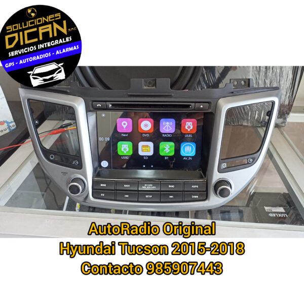 Autoradio original yundai tucson 2015-2018