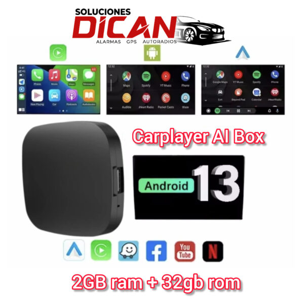 Car player al box 2GB + 32GB rom