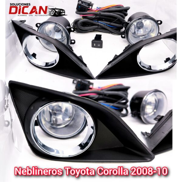 Neblineros Toyota Corolla 2008-10