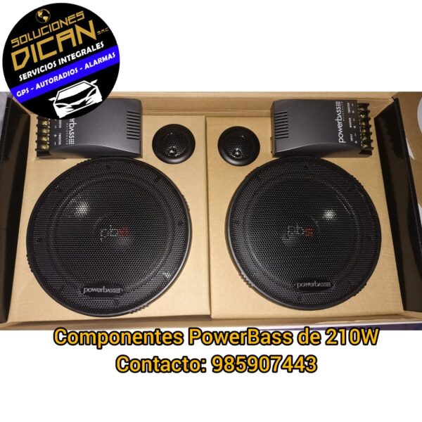 PowerBass de 210W de tamaño grande